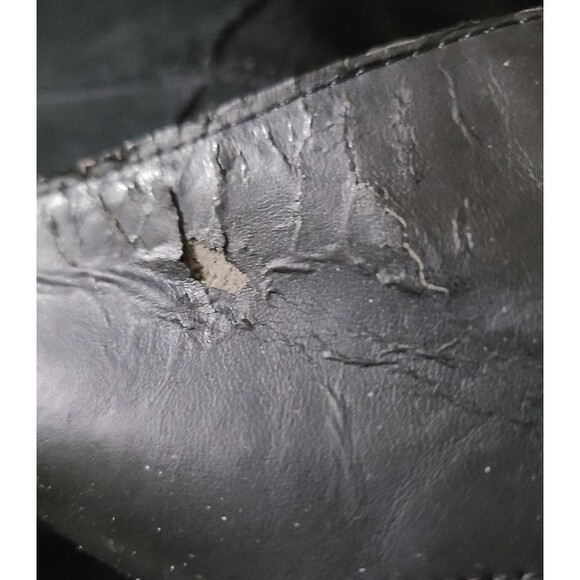 marc fisher women's black wide-calf faux suede over the knee boots size 8.5 - Picture 5 of 5